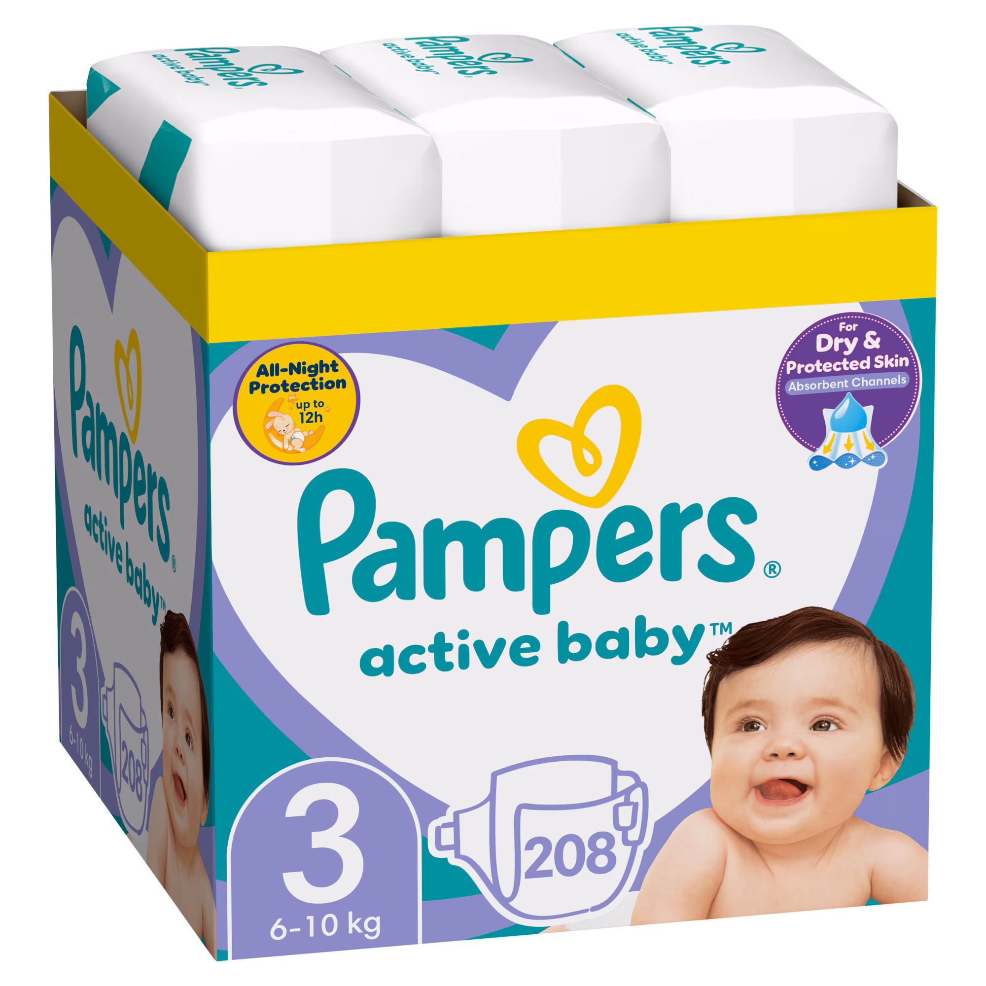 Pampers Active Baby XXL BOX