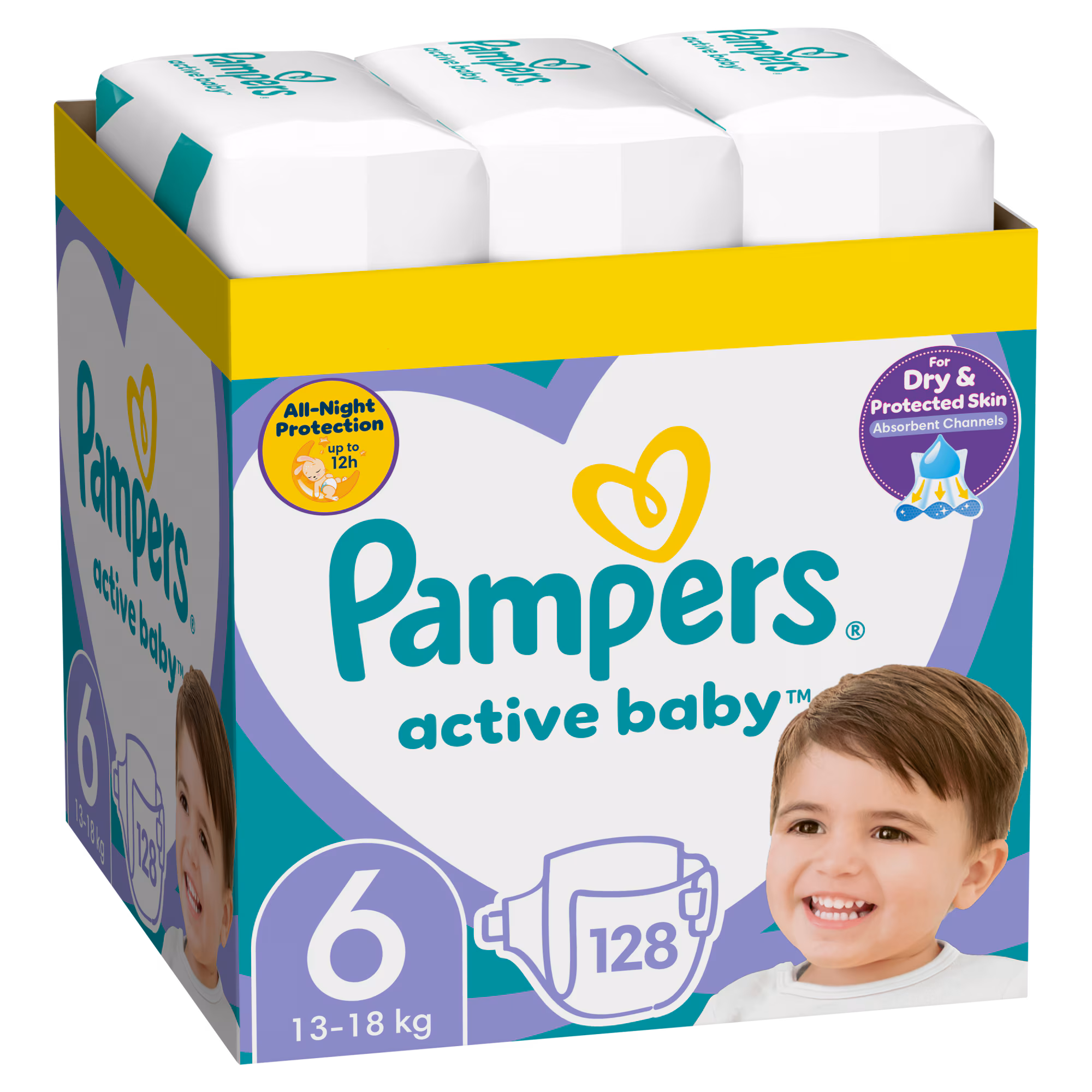 Scutece Pampers Active Baby XXL Box marimea 6