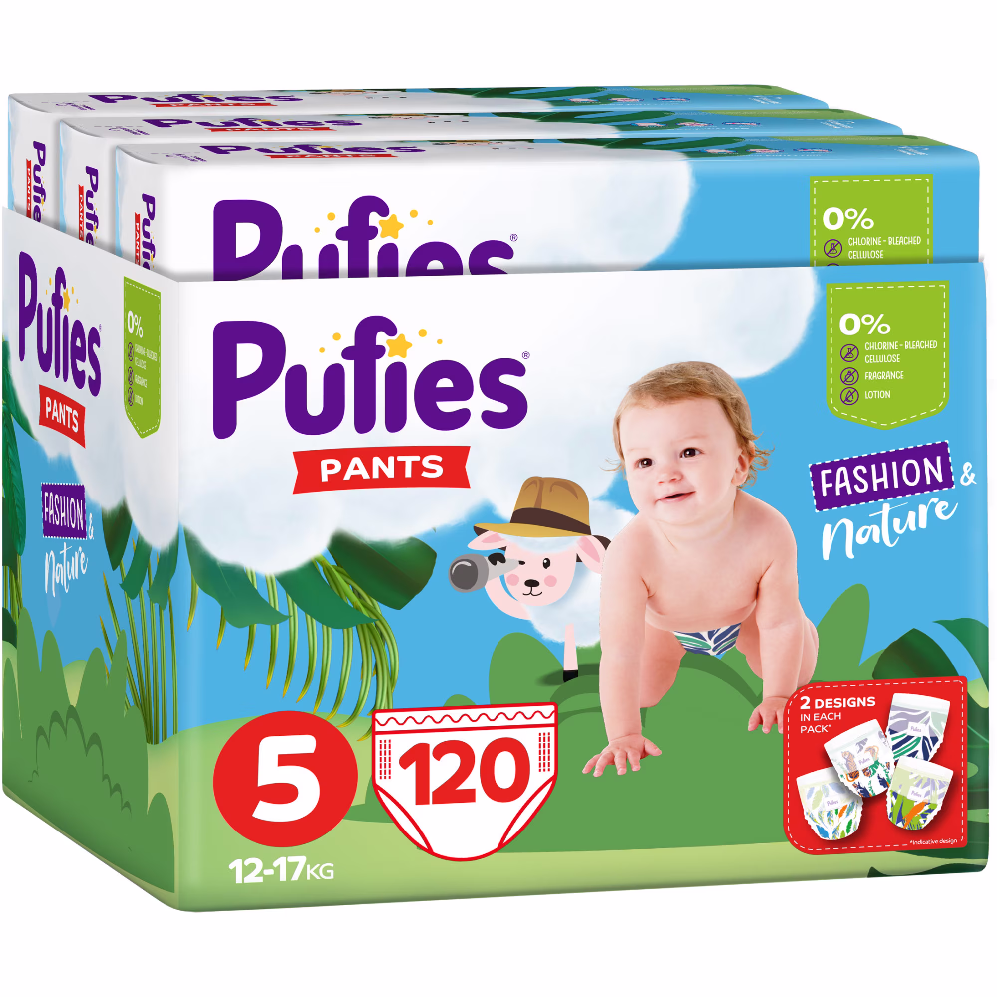 Scutece-chilotel Pufies Fashion&Nature Junior