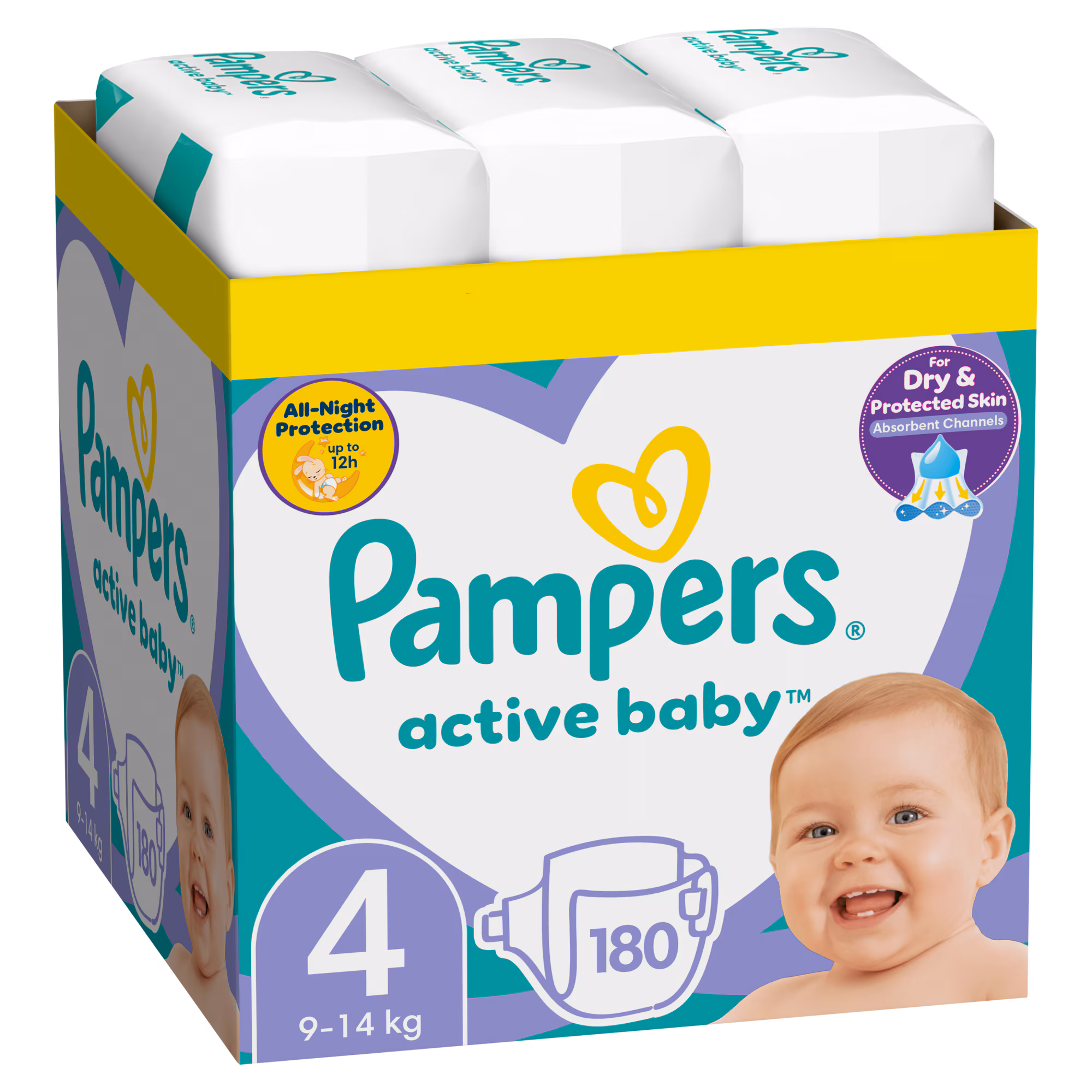 pampers active baby marimea 4